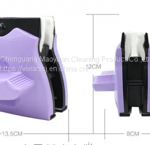 Double Face Sides Triangle Glass Window Cleaner Magnetic Cleaning Glass thumbnail-3