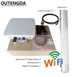 11AC MU-MIMO Wave2.0 Dual Band 1200Mbps High Power Outdoor WiFi AP 2.4G&5.8G Wireless Access Point Wi-Fi Extender Signal Booster thumbnail-4