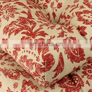 Pillow Perfect Damask Reversible Chair Pad thumbnail-2