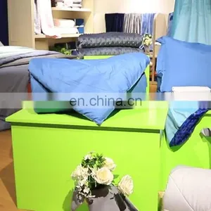 2020 Wholselar Luxury Online 100% Organic Bamboo Fabric Plain Queen Bed Sheet Bedding Set With Pillow Cover thumbnail-1