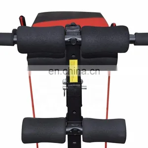 Multifunctional Fitness Folding Exercise Curved Sit up Bench Dumbbell thumbnail-2