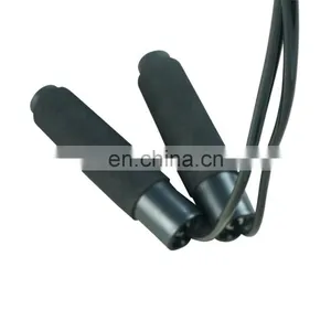 Wholesale Length Adjustable Custom Fitness Weighted Speed PVC Jump Rope thumbnail-5