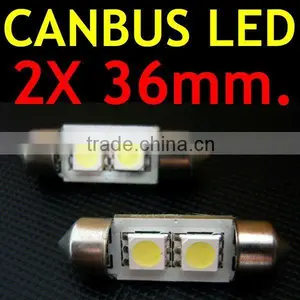 CAN-bus LED Lamp, 2x SMDs,auto 12v Led Driving Lights thumbnail-1