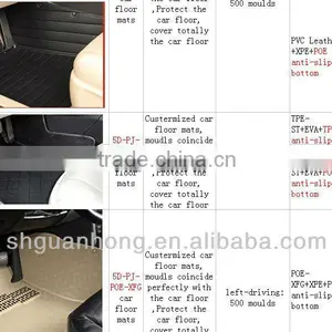 3D Car Ottomans, Special Floor Mats, Special Mats thumbnail-3