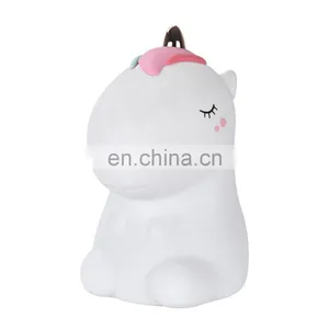 Factory Cheap Bed Lamp Horse Unicorn Led Table Light Night Lamp for Kids thumbnail-5
