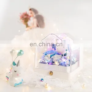 Bedroom Bedside Kids Gift Led Night Light With Bluetooth Speaker thumbnail-2