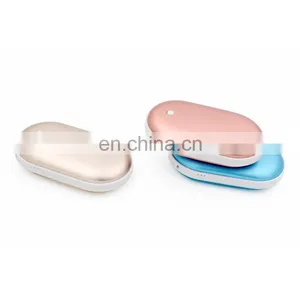 Hand-warmer Power Bank 4000mah Metal Plastic Super Mini Power Battery Charger Portable Power Charger thumbnail-1