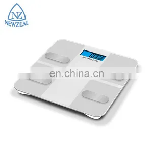 Large LCD Display BodyFat Scale Analyzer Digital Body Weight Bathroom Weighing Scale BMI Body Fat Scale thumbnail-3