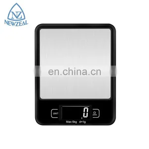 New Product 1G 5000G Electric Kitchen Weight Scale Grams Stainless Steel Accuracy Digital Electronic Kitchen Scale thumbnail-4