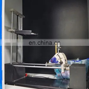 Horizontal Vertical Burning Combustion Flame Test Chamber Flammability Tester For Plastic thumbnail-4