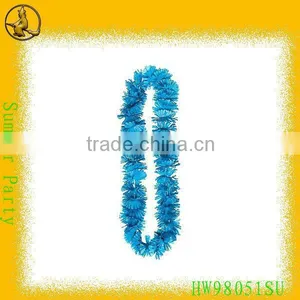 Plastic Hawaiian Flower Necklace/ Luau Leis /polyester Flower Lei thumbnail-1