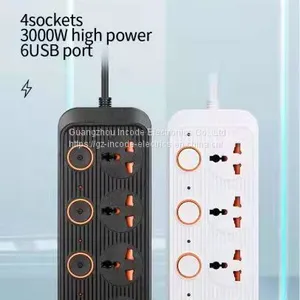 Power Strip With Individual Switch Smart Power Extender Switch and Socket A05 thumbnail-2