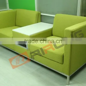 Latest Design Hall Sofa Set Portable Lap Top Outlet Hair Salon Furniture Modern Lobby Sofa Design With Socket thumbnail-2