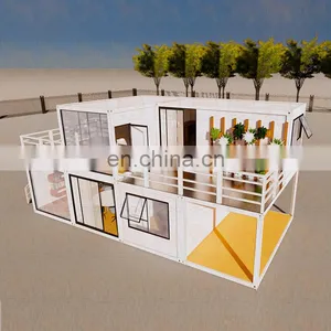 Shipping Container House Luxury High Quality Steel Quick Kit Prefab House 4 Bedrooms Prefab Homes House for Sale thumbnail-3
