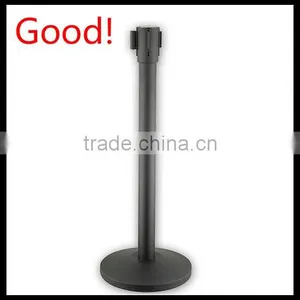 Crowd Control Stanchion/retractable Belt Barrier Stand/metal Queue Post thumbnail-1