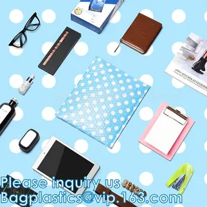 Rainbow Holographic Cosmetic Laser Slider Ziplockk Esd Bubble Bag Bubble Packaging Wrap Cosmetic Pouch Slider Bubble Bag thumbnail-4