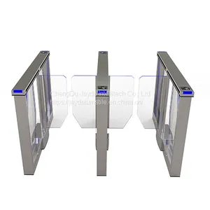 Automatic Swing Pedestrian Turnstile Gate/ Security Swing Turnstile Gate/ Barrier Optical Turnstile thumbnail-2