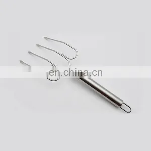 Amazon Hot Sale 2PCS Stainless Steel Turkey Chicken Forks BBQ Tools thumbnail-4