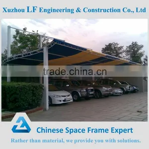Prefabricated Steel Roof Truss for Car Parking thumbnail-1