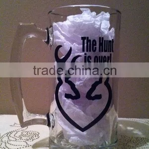 Large Beer Glass Mug thumbnail-1