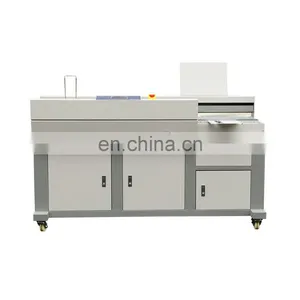 SPB-767HCA3 Manufacturers Perfect Hardcover Hot Glue Adhesive Book Binding Machine Low Price thumbnail-3