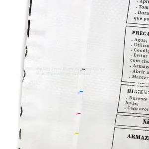 25kg 50kg Plastic Packaging Bags Poly PP Woven Sacks PP Bag for Sugar thumbnail-4