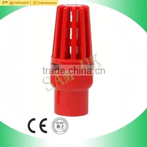 HIGHER VOLUMES&QUALITY PVC PIPE FITTINGS PVC FOOT VALVE thumbnail-1