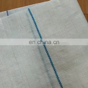 White Landscape Fabric Woven White Weed Mat Plastic Ground Cover thumbnail-5