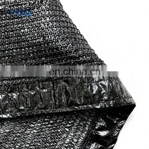 Garden Nursery 80% Shading HDPE Green House Netting Black Sun Shade Net for Vegetable thumbnail-2