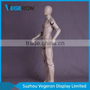 Full Body Fiberglass Flexible Male Mannequin thumbnail-5