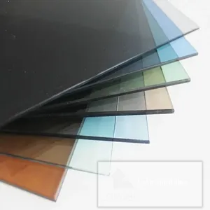 4mm 5mm Color Tinted Glass With Green, Blue, Grey, Bronze, Clear Colors thumbnail-5