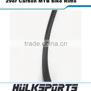 Cheap 29er Mtb Carbon Rims Wheels Tubeless 30mm Width Mountain Bike Carbon Rims 3K/UD Hookless 29 Carbon Rim thumbnail-5