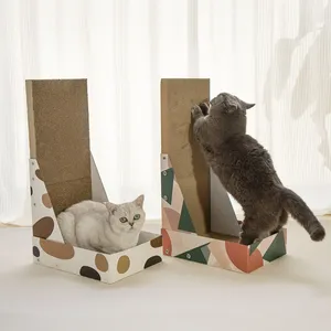 MeowLove Hot Sales Scratcher Cat Play Toy Corrugated Cardboard Cat Scratcher Cat Cardboard thumbnail-2