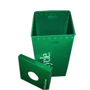 Reusable Correx Folding Garbage Containers – Corrugated Plastic Recycling Solutions thumbnail-4
