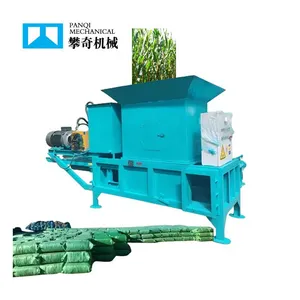 Panqi Factory Hot Sale Square Baler Machine for Aquaculture High Productivity Sisal Fiber Baler thumbnail-5