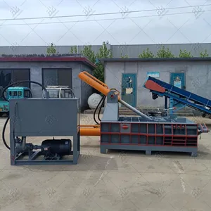 Hydraulic Metal Compactor for Iron Shavings & Aluminum Chip Baling Press thumbnail-3