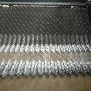 Galvanized Chain Link Fence With 2.5mm Wire Diameter for Industrial Security thumbnail-3