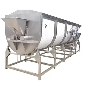 Stainless Steel Nuts Hot Water Blancher Potato Sweet Corn Mangoes Kiwi Chips Boiling Blanching Machine for Jute Leaves thumbnail-2