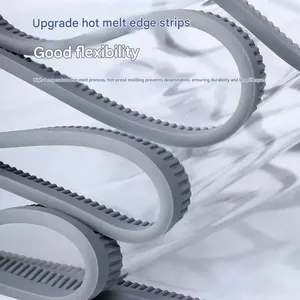 Folding Magnetic PVC Strip Curtain for Cold Storage Areas thumbnail-3