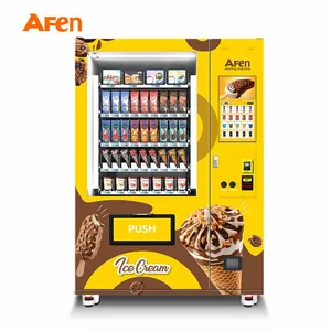 AFEN New Style Frozen Vending Machines Cooling System Ice Cream Frozen Meat Vending Machine thumbnail-4