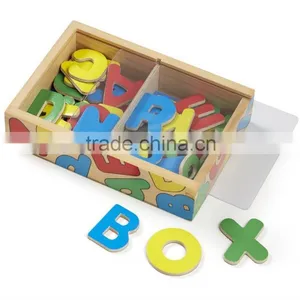 Wooden Alphabet Magnets thumbnail-1