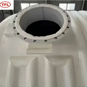 Horizontal PTFE Lined Storage Tank Chemical Buffer Tank thumbnail-3