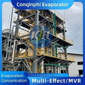 Three-Effect Continuous Crystallization Evaporator 800L Working Volume PID Temperature Control thumbnail-5