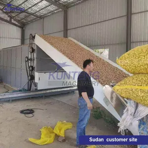 Multi-layer Mesh Belt Spice Dryer Star Anise Grass Fruit Pepper Mugwort Dryer Machine EPC thumbnail-5