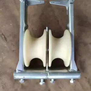 Sky Roller; Facing Aerial Roller; Cross Arm Roller； Seat Hang Pulley Roller; Crossarm Mounted Stringing Block thumbnail-3