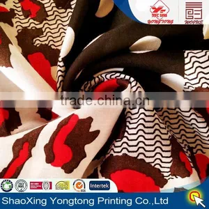Spun Rayon Fabric Printed for China Textile thumbnail-1