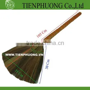 Broom Grass,sorghum Broom,rice Traw Broom, Cleaning Broom With Handle thumbnail-1