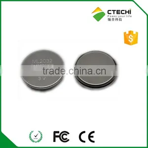 Coin Cell 3V ML2032,Lithium Button Battery,rechargeable Button Cell thumbnail-2