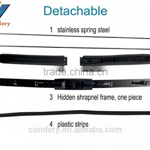 Custom Intelligent Multi-Purpose Car Wiper Blade Best Price Car Wiper Car Accessories Parts thumbnail-4