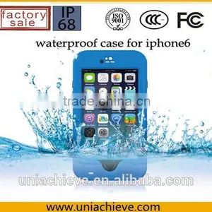 Case for IPhone 6/6 Plus Waterproof Mobile Phone Case With Adjustable Phone Holder Blue thumbnail-1
